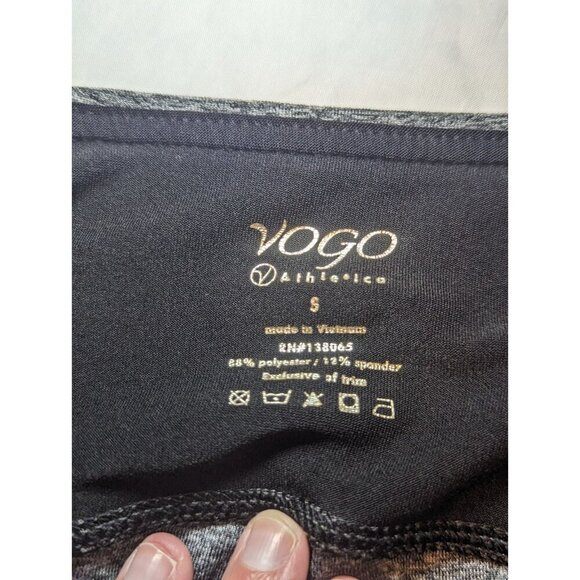Vogo Women's Size Small Charcoal Gray Biker Shorts - Picture 4 of 13